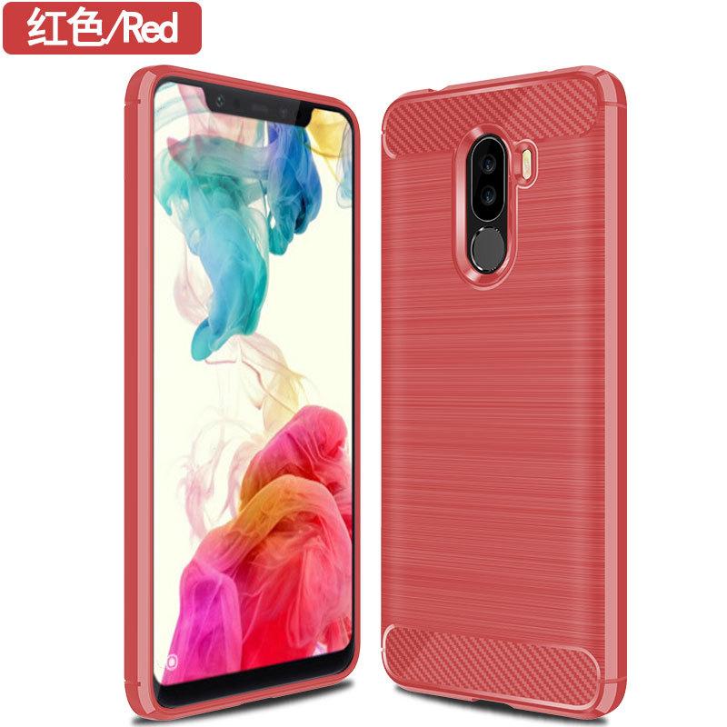 Применимо к чехлу для мобильного телефона Xiaomi Pocophone F1, защитному чехлу Xiaomi F1, мягкому чехлу из шлифованного ТПУ с защитой от падений
