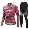 Anti-sweat Riding Bicycle Jerseys Cycling Clothing Set Men/Women Long Sleeve Bicycle Clothes Suit
