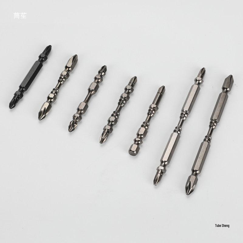 Universal Flexible Shaft Electric Screwdriver with Magnetic Double-Headed Cross Bits