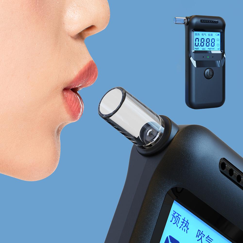 Portable High-Precision Car Breathalyzer, Alcohol Tester for Drunk Driving Detection at Home