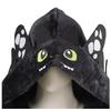 Cute Toothless Dragon Bathrobe with Hood, Soft Plush How To Train Your Dragon Robe, Family Matching Pajamas Cosplay Outfit, Factory Price