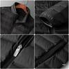 Men's Ultra-Thin Plus Size Light Down Jacket for Off-Season