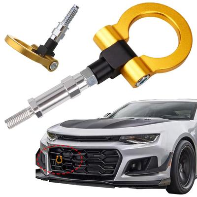 Гоночный автомобиль заготовка алюминиевая навинчивающаяся передняя авто буксировочная проушина комплект колец для Honda FIT 2004 RS-TH008-3 автомобильные аксессуары L5Q2