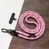 Universal Crossbody Lanyard Strap For Samsung S24 A55 A35 Phone Case Cover Sport Climbing Colorful Nylon Single Cord 120CM Rope