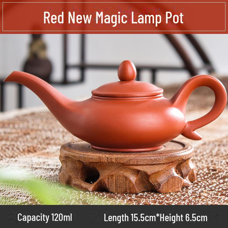 Коллекция чайников из фиолетовой глины: 72 модели, чайники Zhuni Xishi объемом 120–200 мл, идеально подходящие для утренних рынков