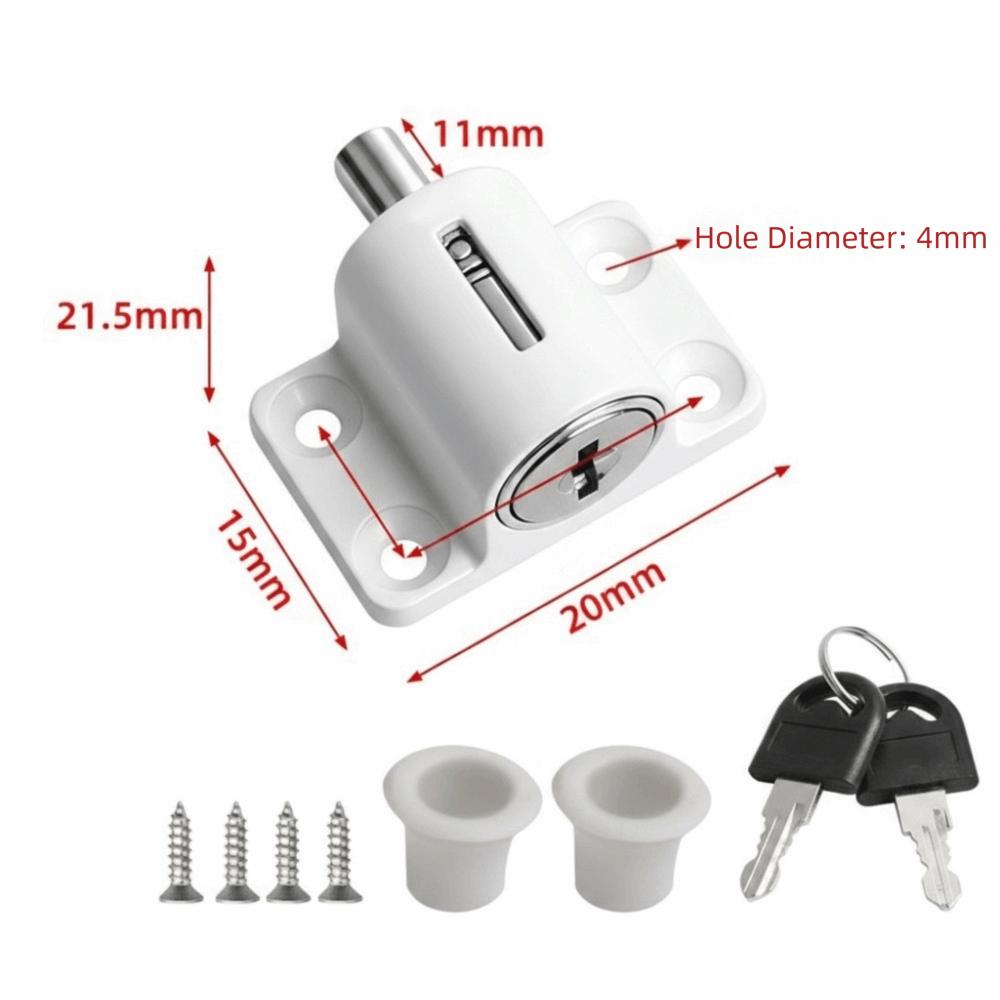 Aluminum Alloy Window Security Lock Fixed Buckle Child Safety Protection Lock Sliding Door
