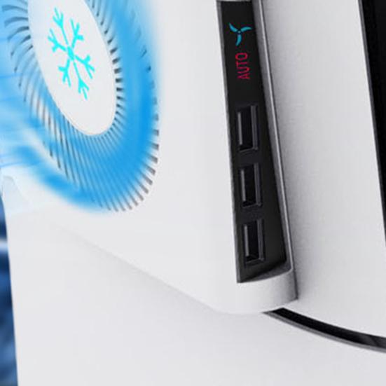 Game Console Cooling High Speed Temperature Fan 3000RPM Control Easy To Install Game