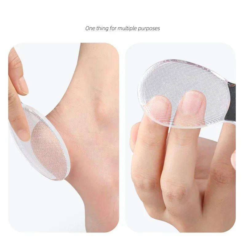 Nano Glass Exfoliate Foot Hard Dead Skin Pedicure Remover Scrubber Peeling Artifact Peeling Nano Foot Plate File Pedicure Tools