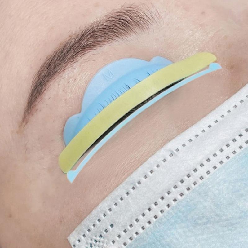 6 шт. Силиконовые полоски для ламинирования ресниц Многоразовые подушечки для завивки ресниц Лента для перманентной завивки Принадлежности для наращивания ресниц Инструмент для макияжа