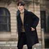 Wool Woolen New Men's Long Non-cashmere Coat New Korean Version Double-sided High-end Sense