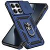 For Xiaomi Redmi Note 14 Pro 4G 5G Case Car Magnetic Ring Stand Slide Camera Lens Armor Shockproof Cover For Note 14 4G 5G Funda