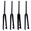 Full Carbon Fiber Bike Road Fork Bicycle Parts Hard Fork 700C Disc Brake Tapered / Straight Super light 400g +/_ 20g