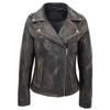 Noora New Womens Lambskin Black Rub Off Кожаная куртка, куртка в байкерском стиле, лучший подарок на зиму