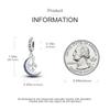 Подвески Распятие Голубая Луна Plata R Оригинальные Бусины Подходят для Оригинальных Шармов Браслета Бусины Украшения Подарки Для Женщин
