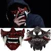 Halloween Decoration Japanese Samurai Devil Ghost Mask Devil Samurai Role Playing Horror Prajna Killer Mask Party Costume Props
