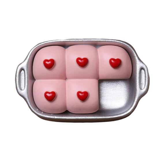 3D Simulated Fruit Fridge Magnet DIY Locker Kitchen Fridge Simulated Strawberry Watermelon Blueberry Boxed Food Magnetic Decoration Ornament