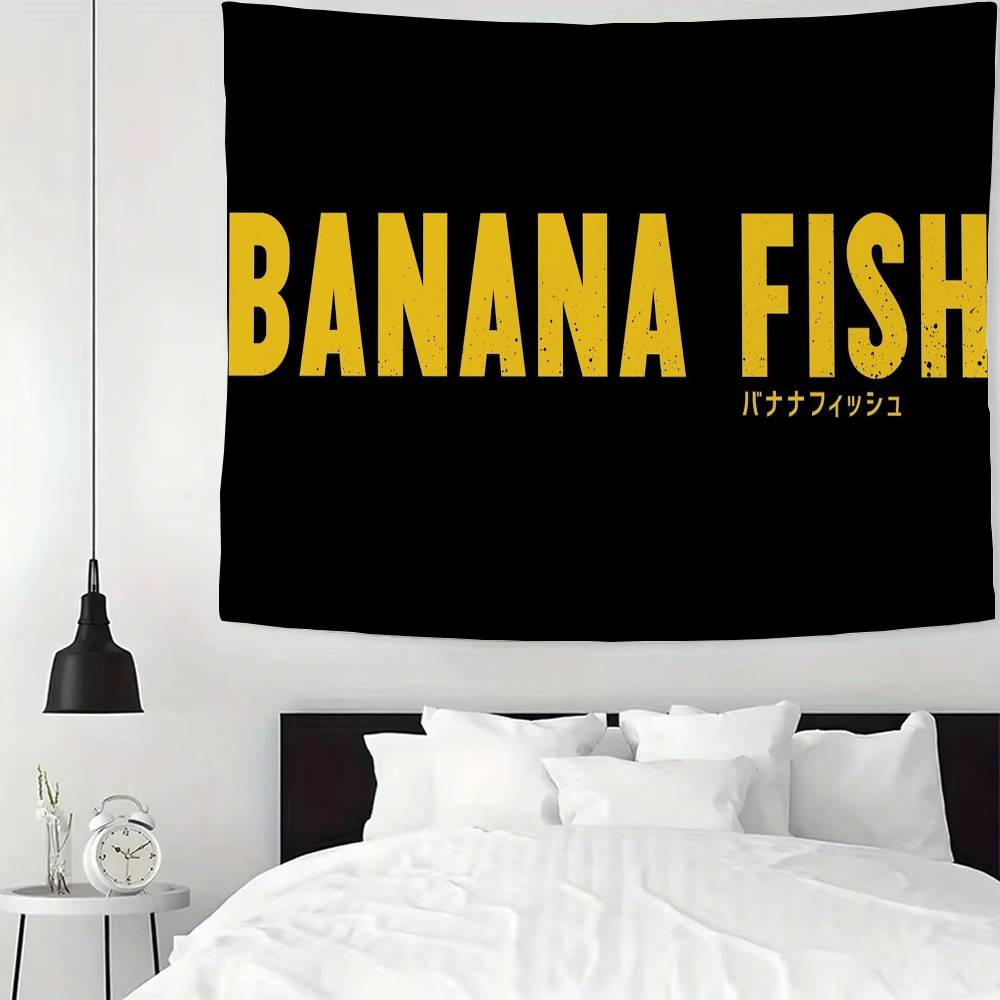 Аниме BANANA FISH Гобелен Настенный Гобелен Арт-деко Плед Занавеска Для дома Спальни Гостиной Декор