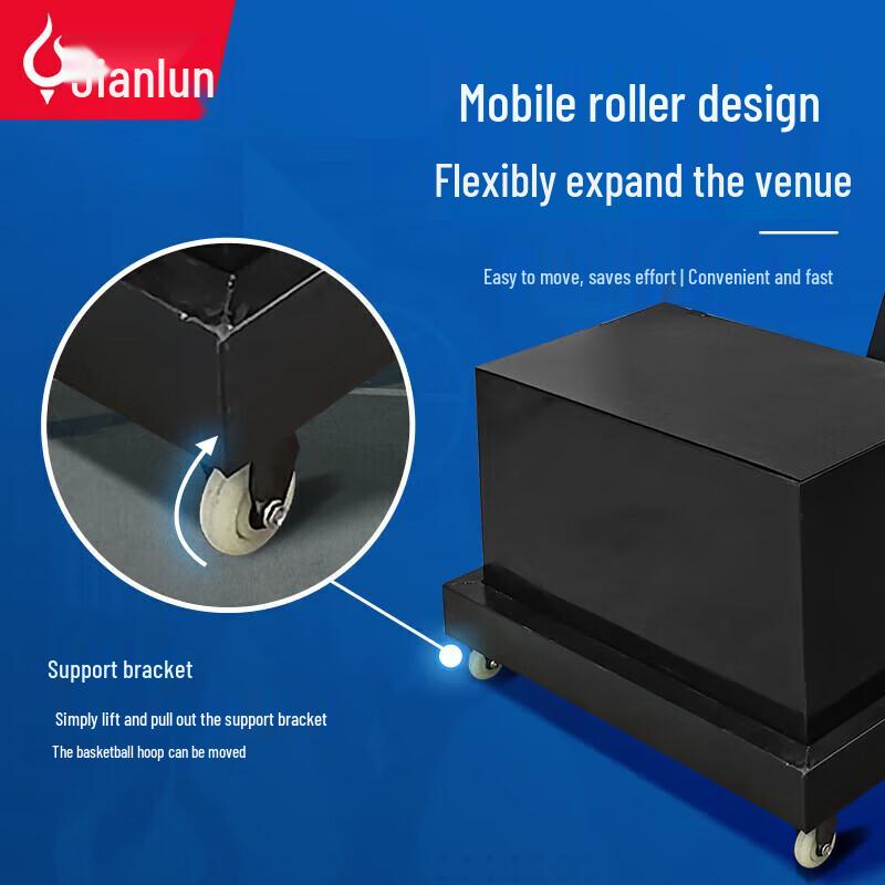 JEEANLEAN Professional Mobile Basketball Hoops