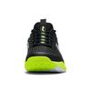 Li Ning Устойчивые к истиранию Поддержка Отскок Устойчивые к истиранию Поддержка Отскок Низкие Теннисные Туфли Унисекс Черный Зеленый ATAV003-3