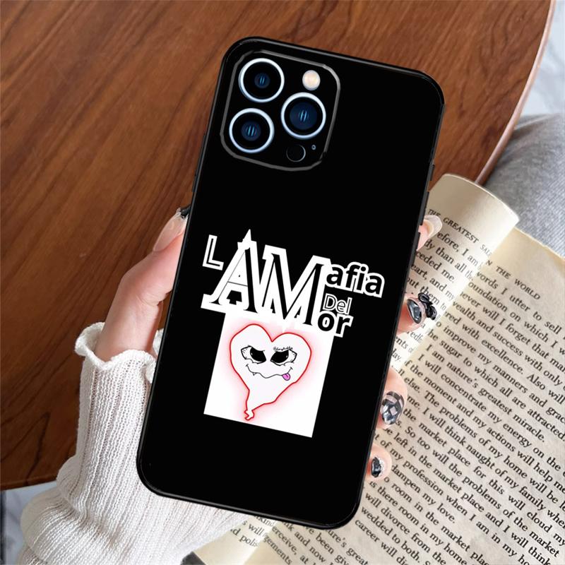 Чехол 'Любовная Мафия' для iPhone 16 15 14 13 12 11 Pro Max XS XR X 6 7 8 Plus 13 12 Mini Защитная задняя крышка