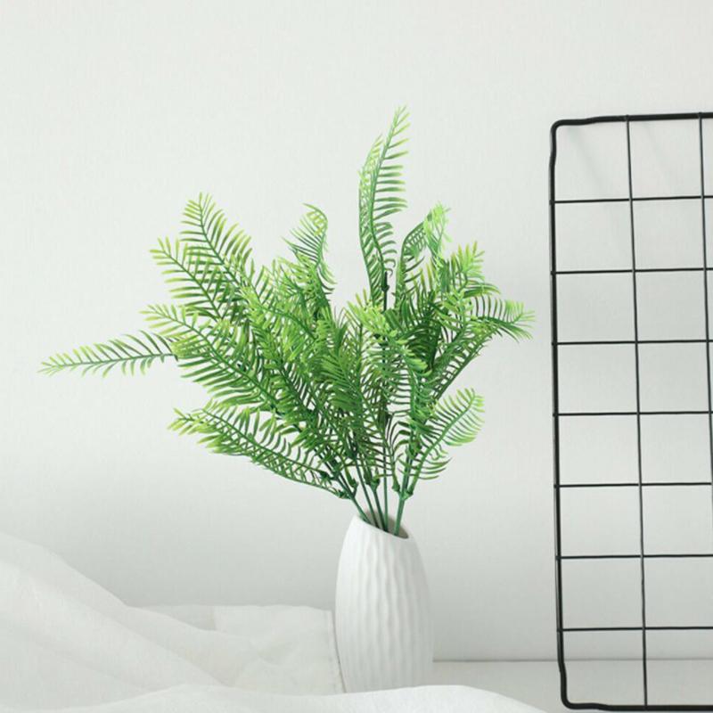 Искусственные растения, искусственные листья, листва, куст, домашний офис, сад, свадебный декор