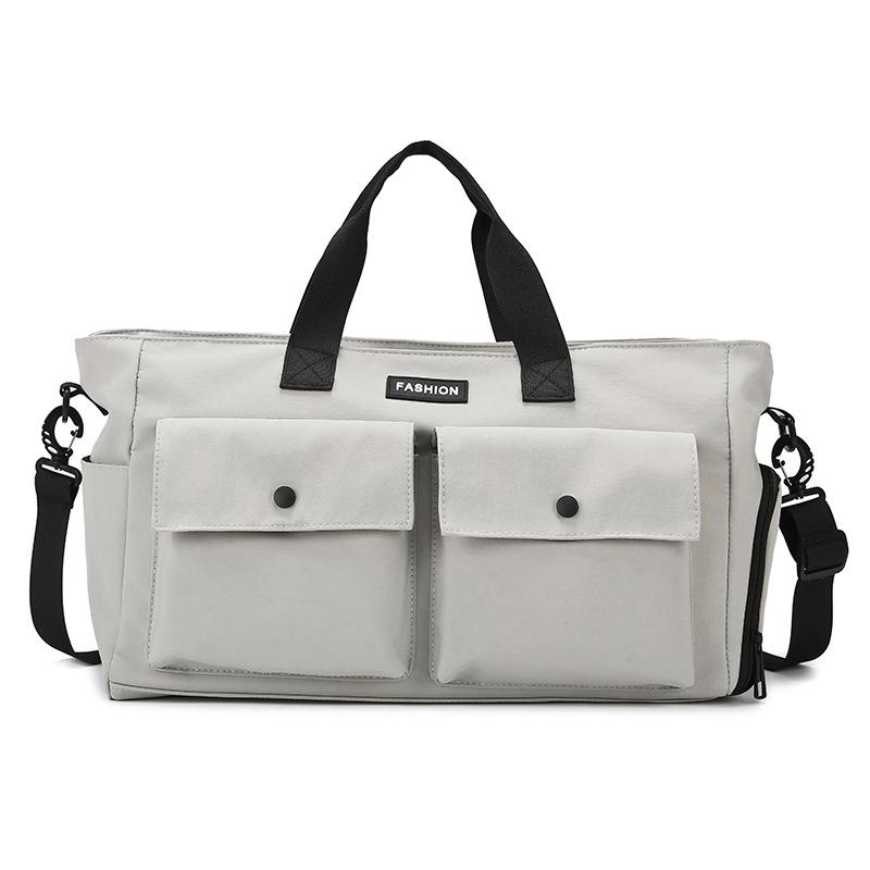 Sports and Leisure Wet and Dry Separation Fitness Bag for Traveling Large Capacity Hand Luggage Bag Can Be Put On A Lever and Shoe Bin