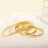 5MM 7MM 10MM Hot Sale Hawaii Gold Plated Copper Bracelet Hawaiian Bangle for Women Party