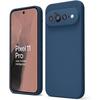 Coque Pour Google Pixel 11 Pro, Protection Silicone Liquide Slim Anti-Rayures - Bleu Marine