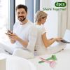 2Pcs Head Scalp Massager Tool Manual Hair Scalp Massager Gua Sha Comb For Scalp, Father's Day And Mother's Day Gifts