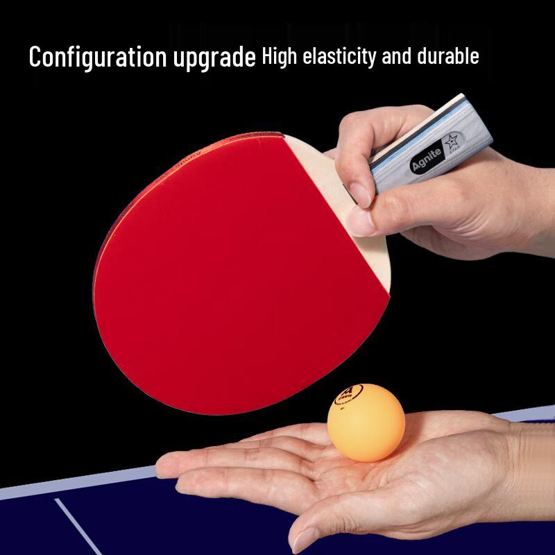 Agnite FH215 Penhold Table Tennis Paddle