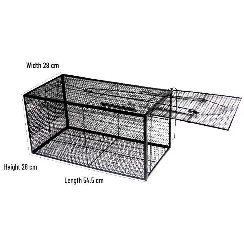 Fully Automatic Rodent Trap: Indoor Mouse Cage & Sticky Board Combo