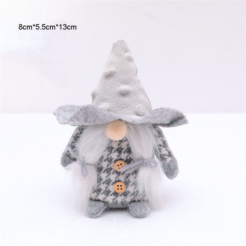 Charming Faceless Doll Christmas Decorations For Delightful Home Ornamentation