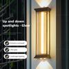 Living Room Stair Sconce Light Bedside IP55 Waterproof Outdoor Porch Light 110V~265V Aluminium Golden LED Wall Lamp Indoor