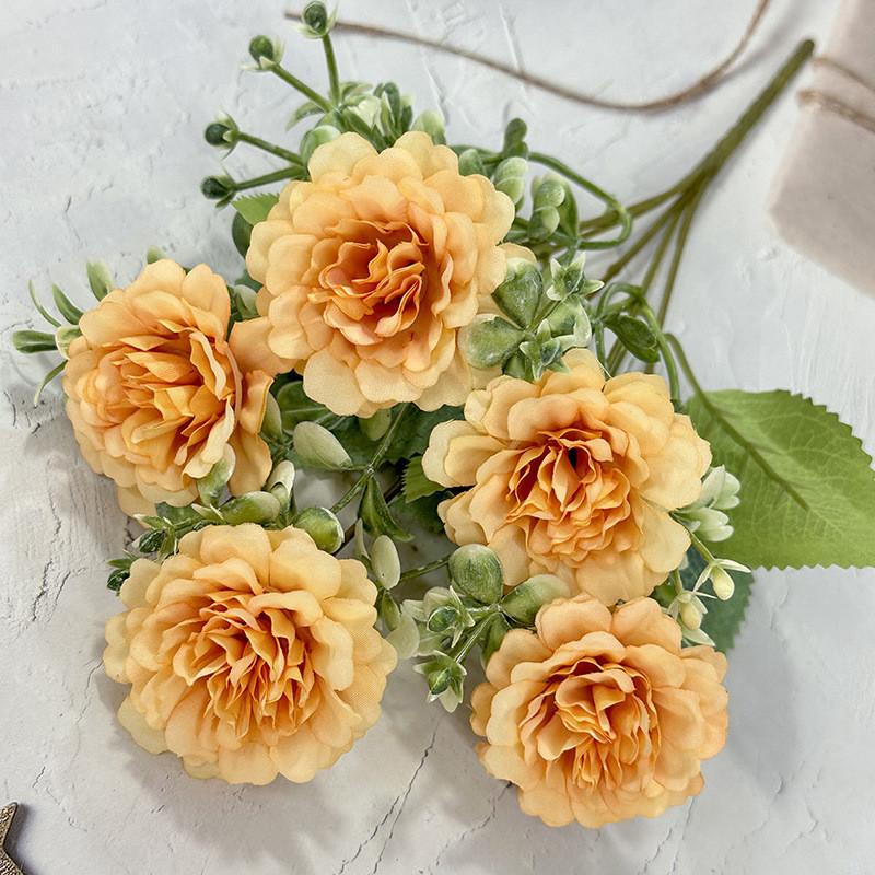 Искусственный пион цветок свадьба отель ресторан украшение орнамент настольный