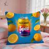 PPaulaner SSpezi Logo Cushion Cover Square Short Plush Pillow Case Living Room Sofa Home Decor Funda X