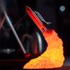 3D Printed Rocket Launch Shape Lamp Night Light For Children Room Bedroom Rocket Shape Decoration Rechargeable Mood Soft Lights