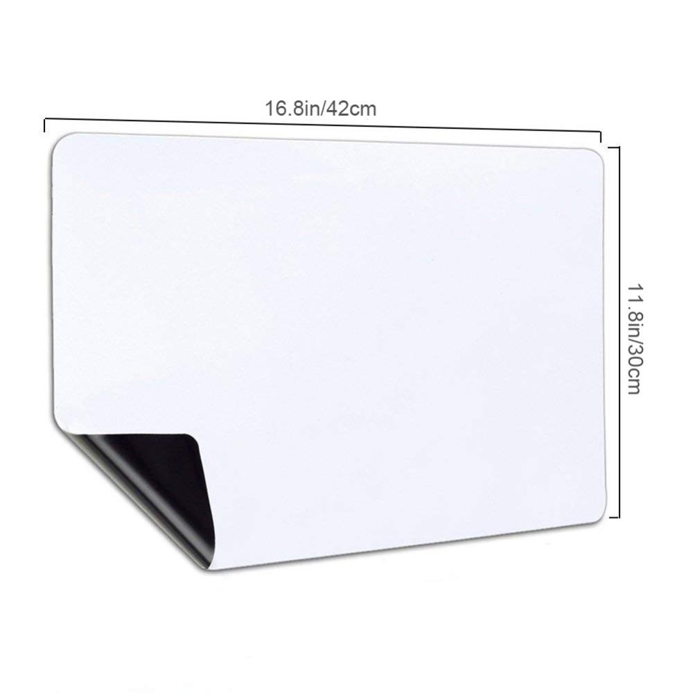 Erasable Monthly Calendar Memo Message Note Soft Magnetic Fridge Calendar Kitchen