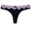 Женские хлопковые стринги, кружевные трусики-стринги, нижнее белье, женские трусы, сексуальное женское белье, брюки, нижнее белье, дамы с низкой посадкой, 6 шт./лот