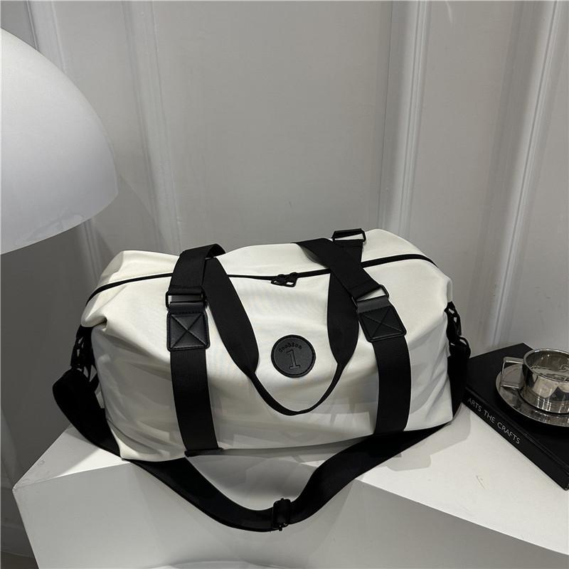 Легкая однотонная сумка для хранения большой вместимости, спортивная, для выхода, повседневная, универсальная, простая, портативная, на плечо, сумка-мессенджер, женская