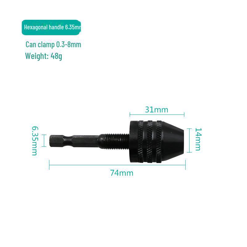 Трехкулачковый самоцентрирующийся патрон для спиральных сверл, принадлежности для небольших серий электрических шлифовальных машин.