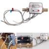 Upgrades Ultrasonic Heat Meter Brass Flow Meter with LCD Display Heat Measurement Device for Home Heating Systems