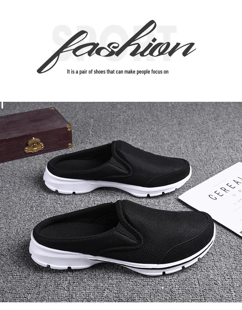 2025 Летние Унисекс Большого размера Повседневные Сетчатые Сандалии-полушлепанцы