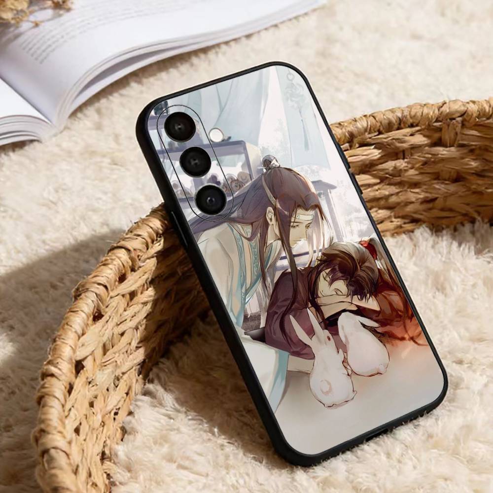Чехол для телефона аниме M-Mo Dao Zu Shi Wangxian для Samsung Galaxy A20, 21s, 22, 31, 32, 52, 53, 72, 73, 80, 91, мягкий черный корпус