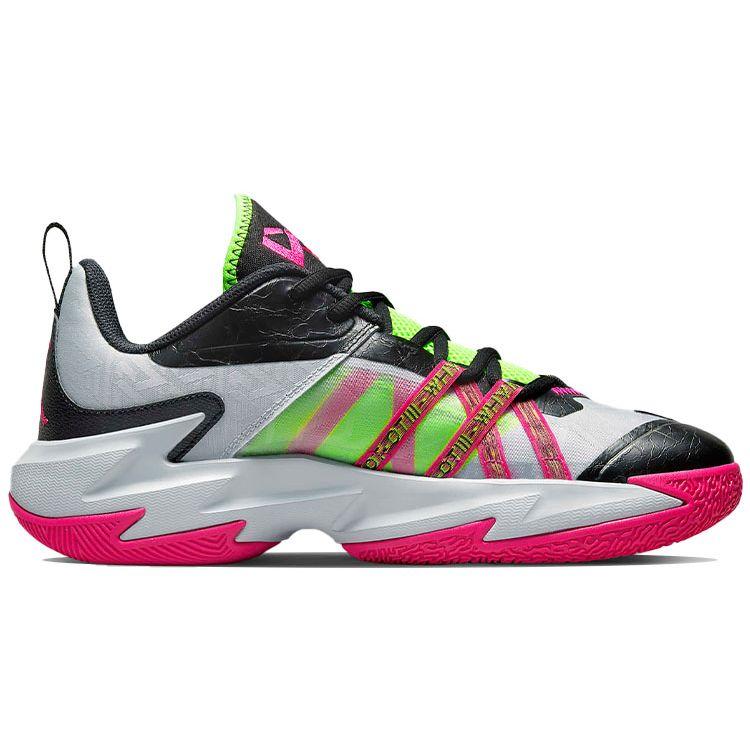 Мужские кроссовки Air Jordan One Take 3 PF серый волк розовый прайм DC7700-002