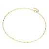 St. Delan Stainless Steel Gold-Plated Titanium Choker Necklace for Women - Simple Niche Design