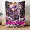 Customiz Name Personality Genshin Impact Balzebub Blanket Soft &Warm Sofa Office Bed Travel Lunch Break Blanket, Gift Suitable All Seasons