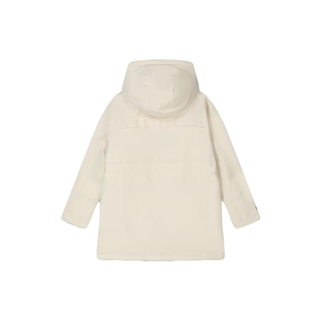 New FILA Down Jacket Women's Oat White F11W349904F-IV