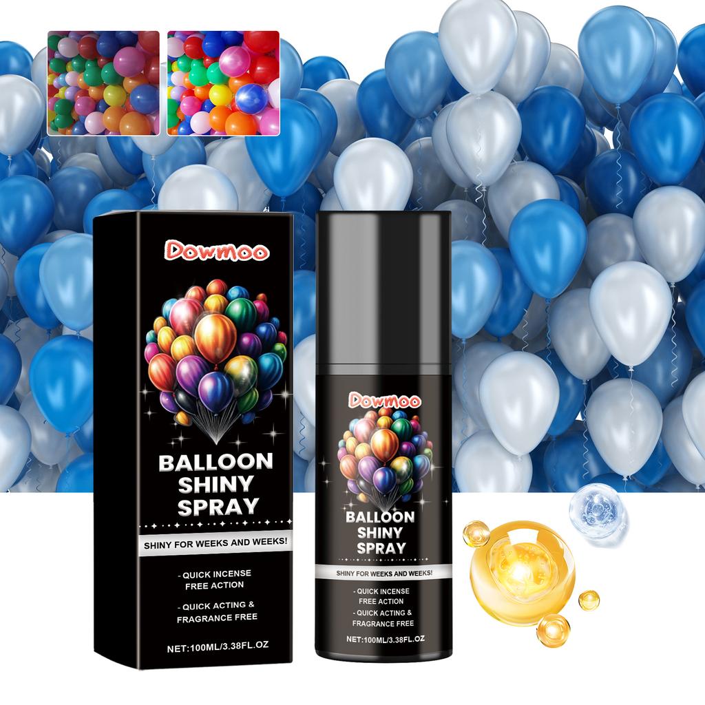 Dowmoo Balloon Brightening Agent Balloon safety long-lasting gloss appearance polishing and brightening spray
