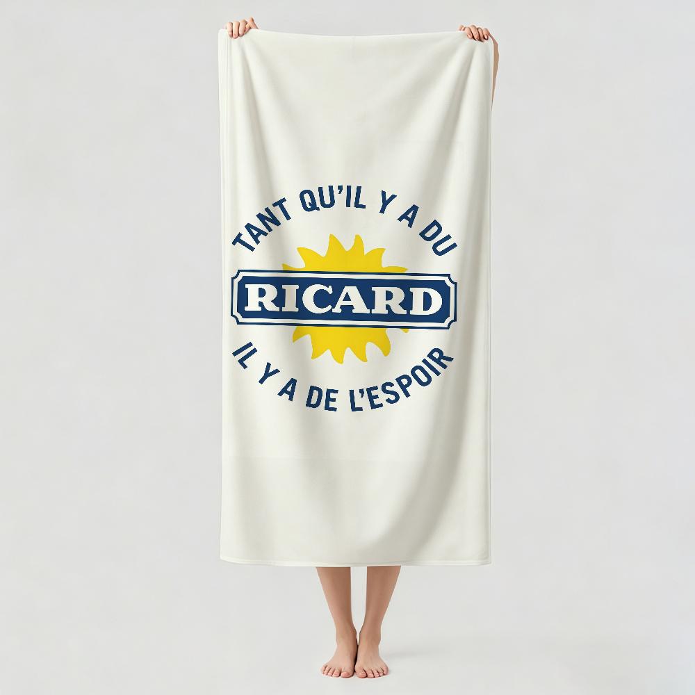 Модный принт R-RicardS Полотенце Сушилка Банное полотенце Применимо для легкого плавания Кемпинга Йоги Пляжа Вне