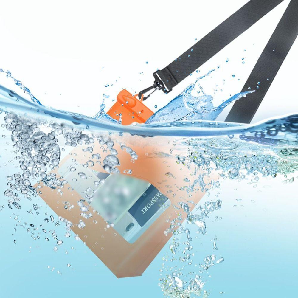 Adjustable Shoulder Strap Waterproof Shoulder Bag PVC Crossbody Bag The Water-sprinkling Festival